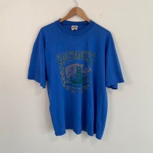 Blue San Francisco Graphic T-Shirt